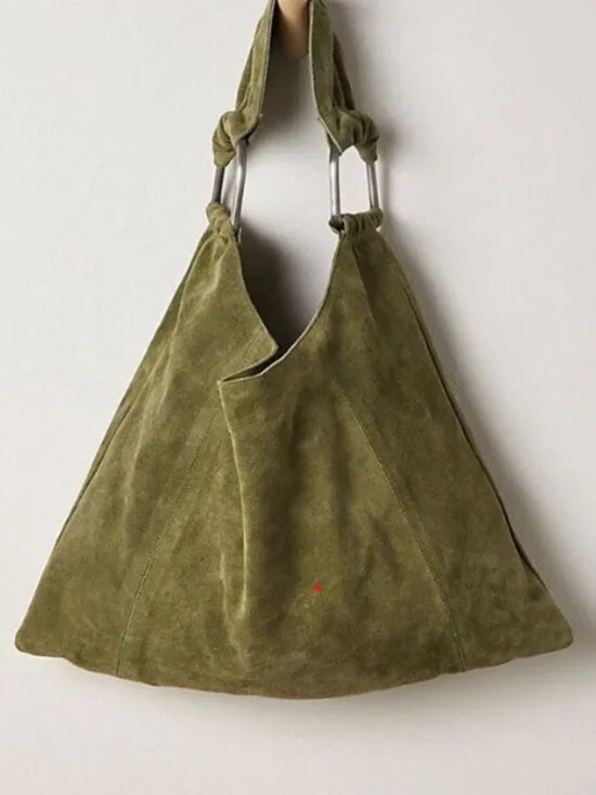 Free People Bobbi Slouch Suede Tote - NWT - Picture 2 of 7